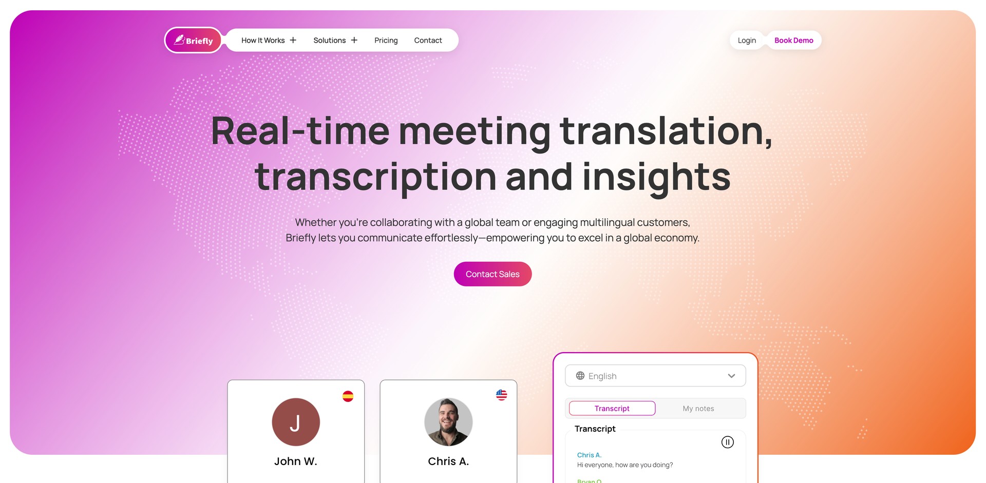 brieflyai.com - Integrate call data into CRM.