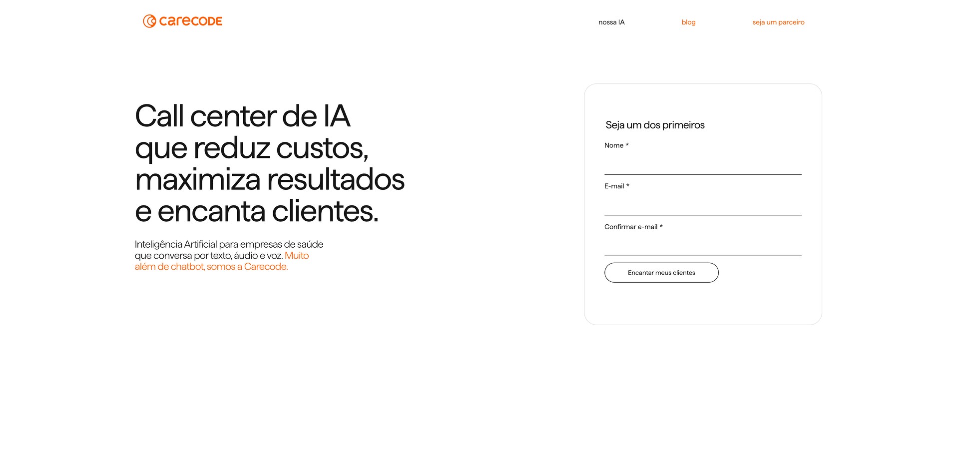 carecode.ai - Automates healthcare customer service via conversational AI.