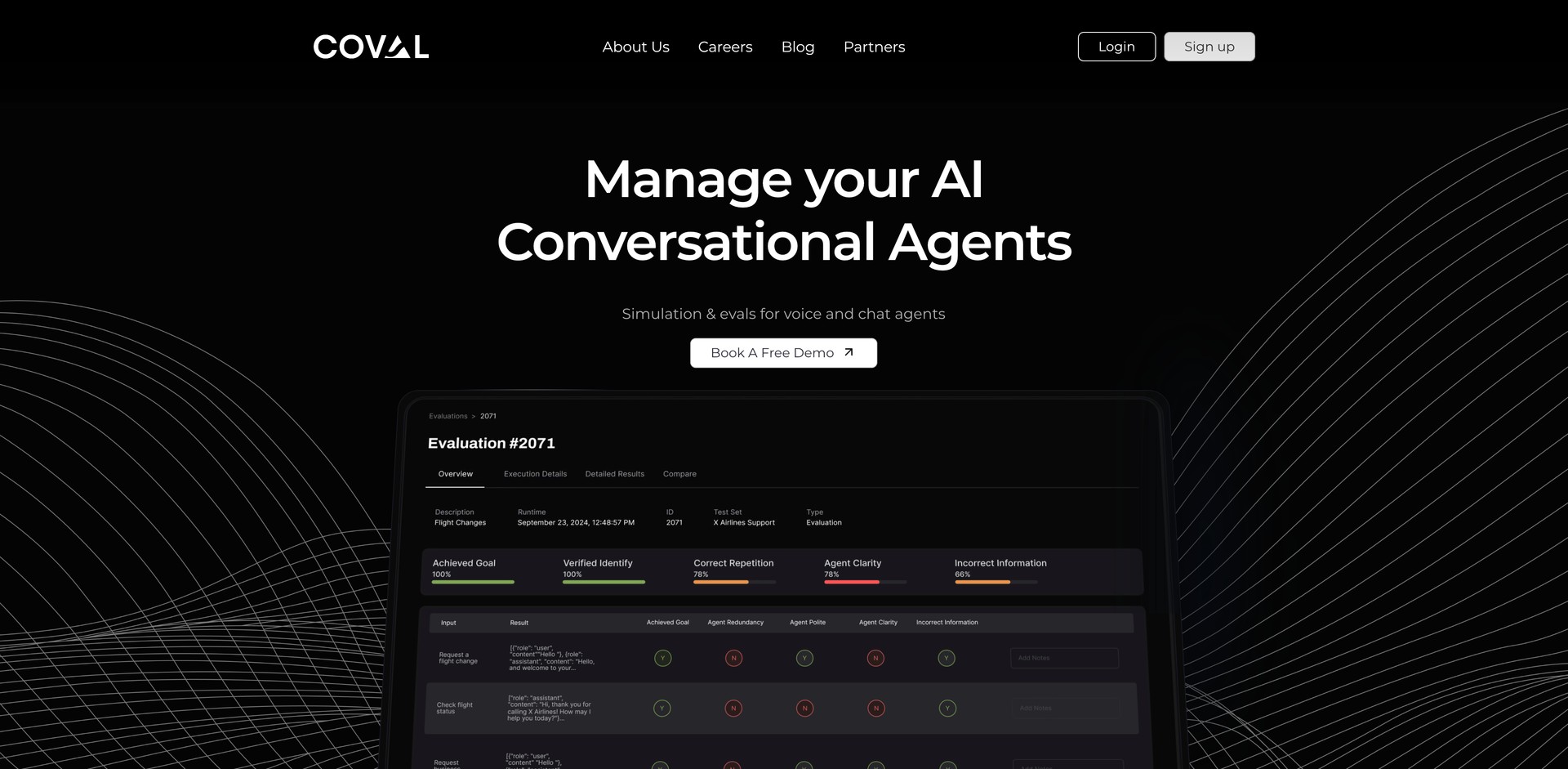 coval.dev - Automates voice/chat agent testing with simulated conversations.