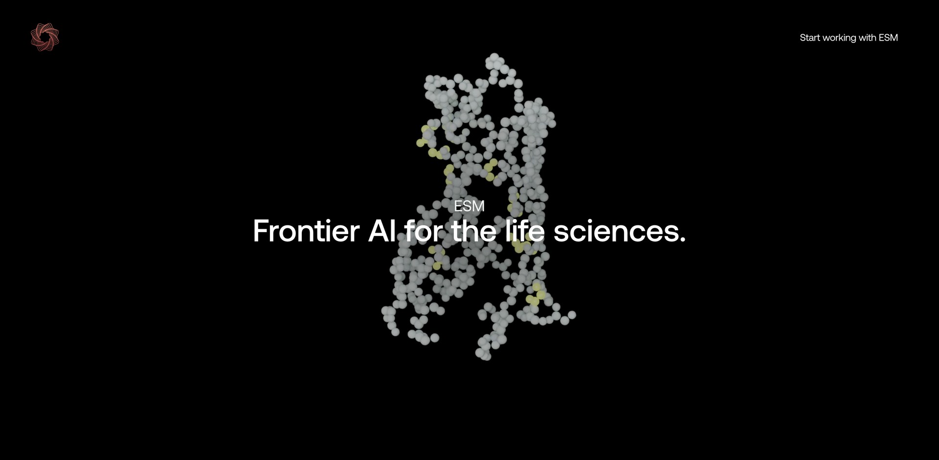 evolutionaryscale.ai - ESM3 models protein sequences, structures, and functions.