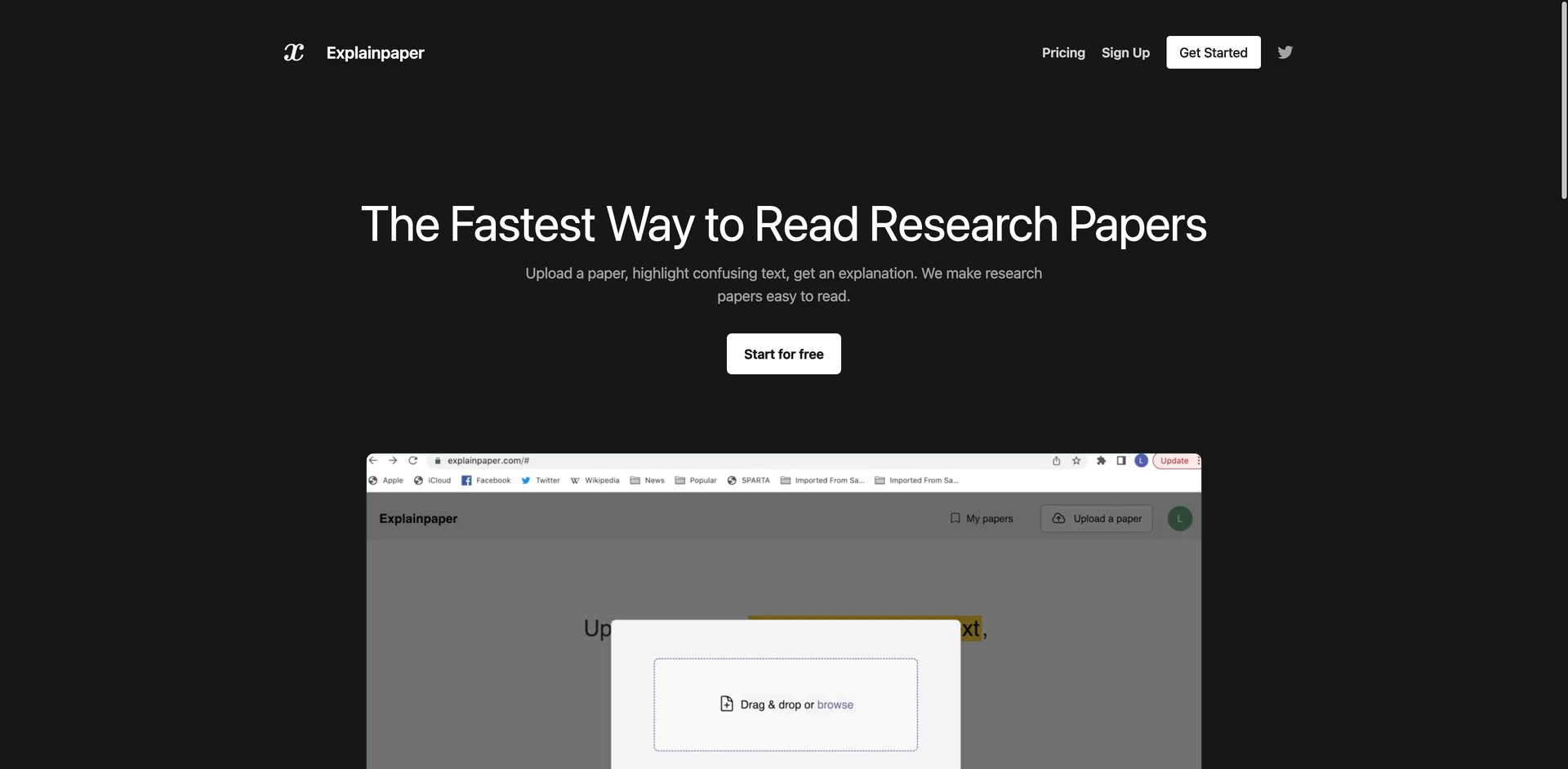 explainpaper.com - This tool facilitates research paper understanding and analysis.