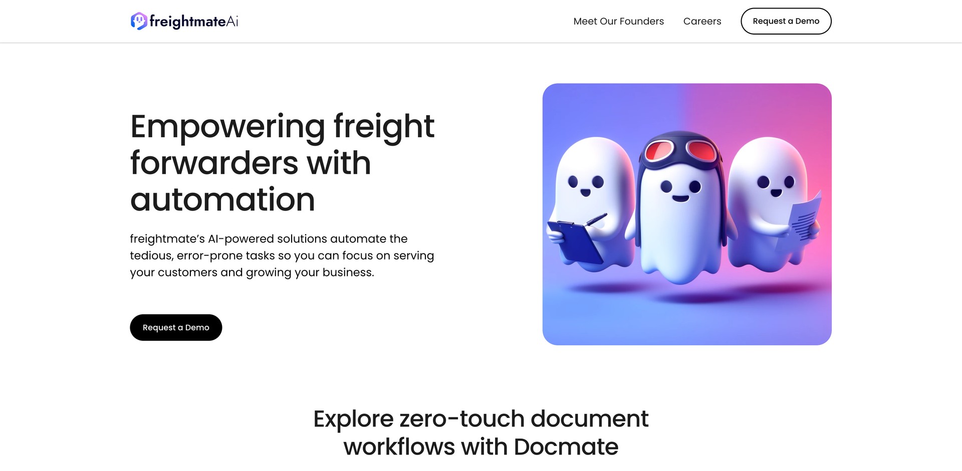 freightmate.ai - Automates freight forwarding document workflows.