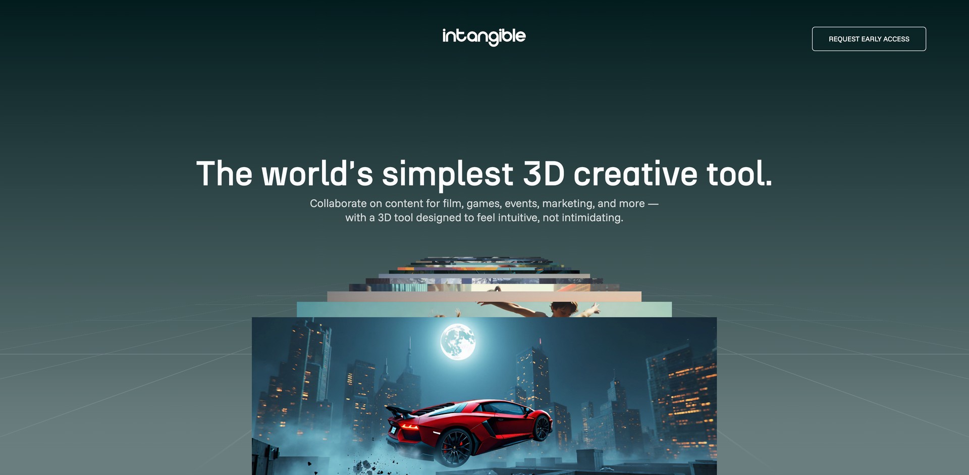intangible.ai - 3D content creation tool for film, games, & marketing.