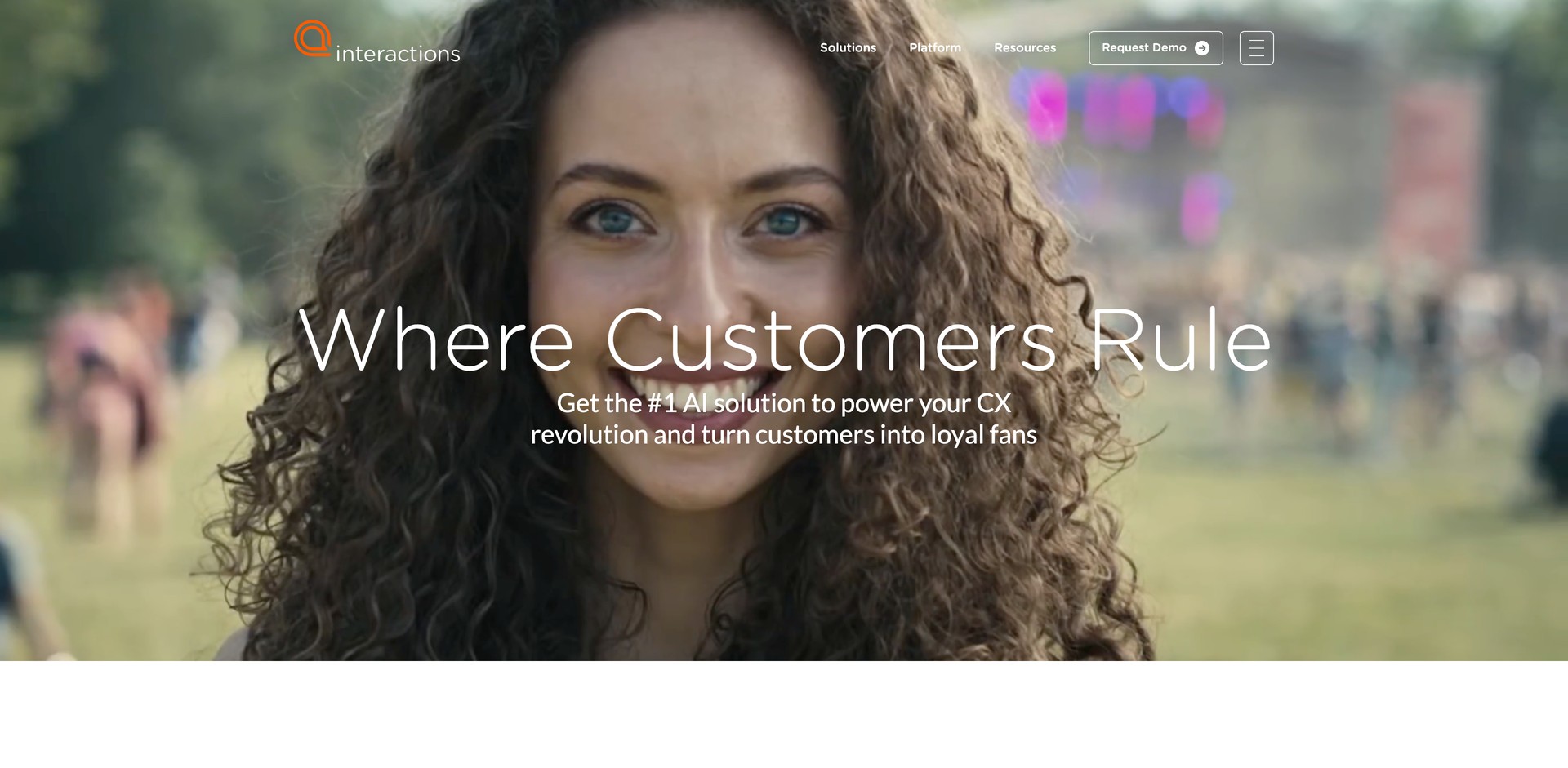 interactions.com - Automates customer support with chat and human agents.