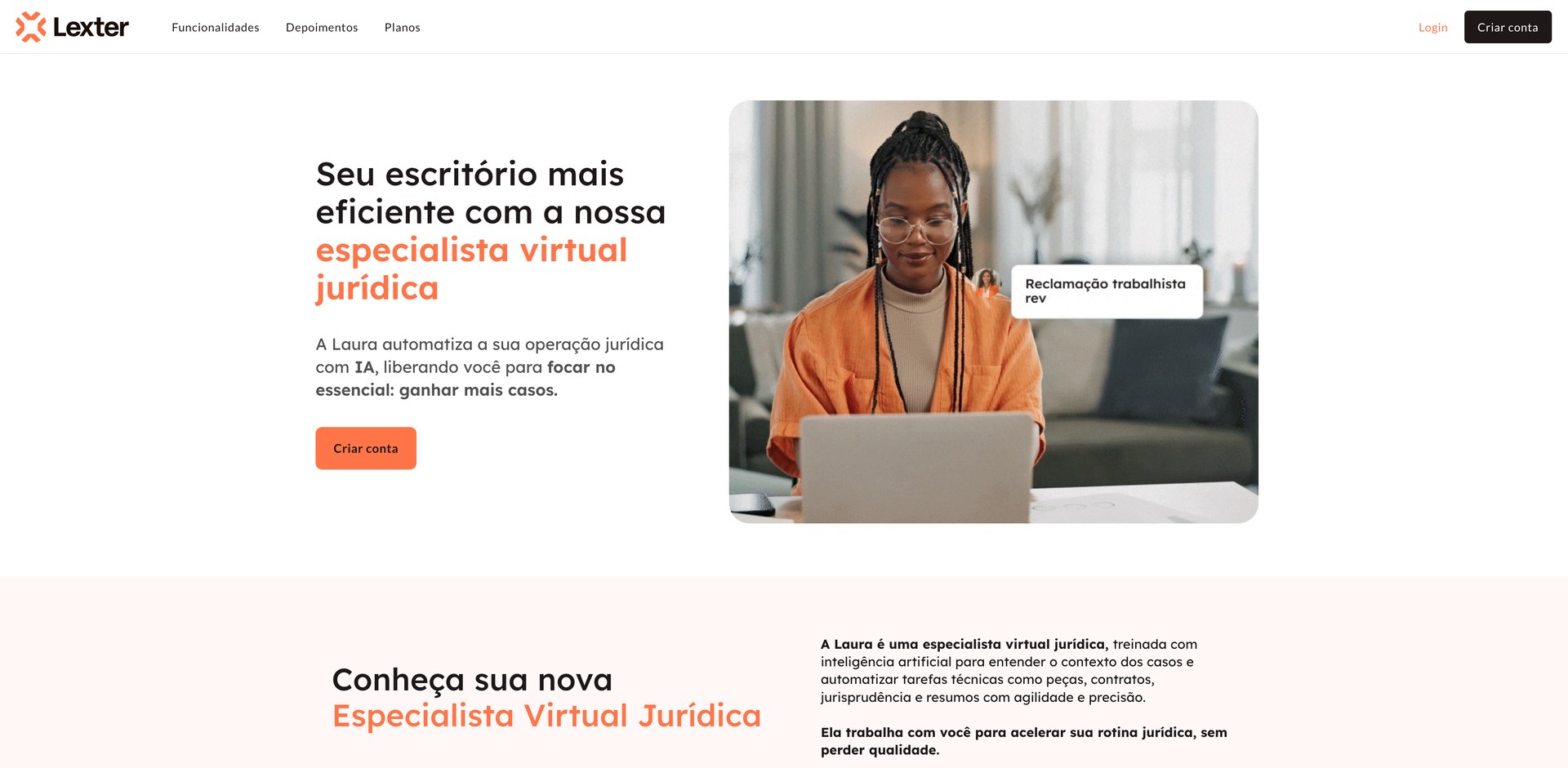 lexter.ai - Automates legal tasks, freeing lawyers for case work.