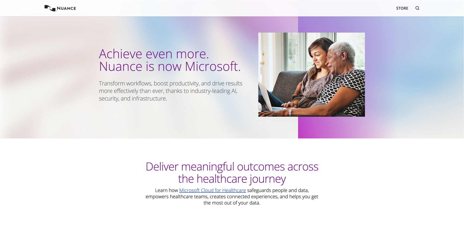 nuance.com - Speech recognition & voice solutions for healthcare.