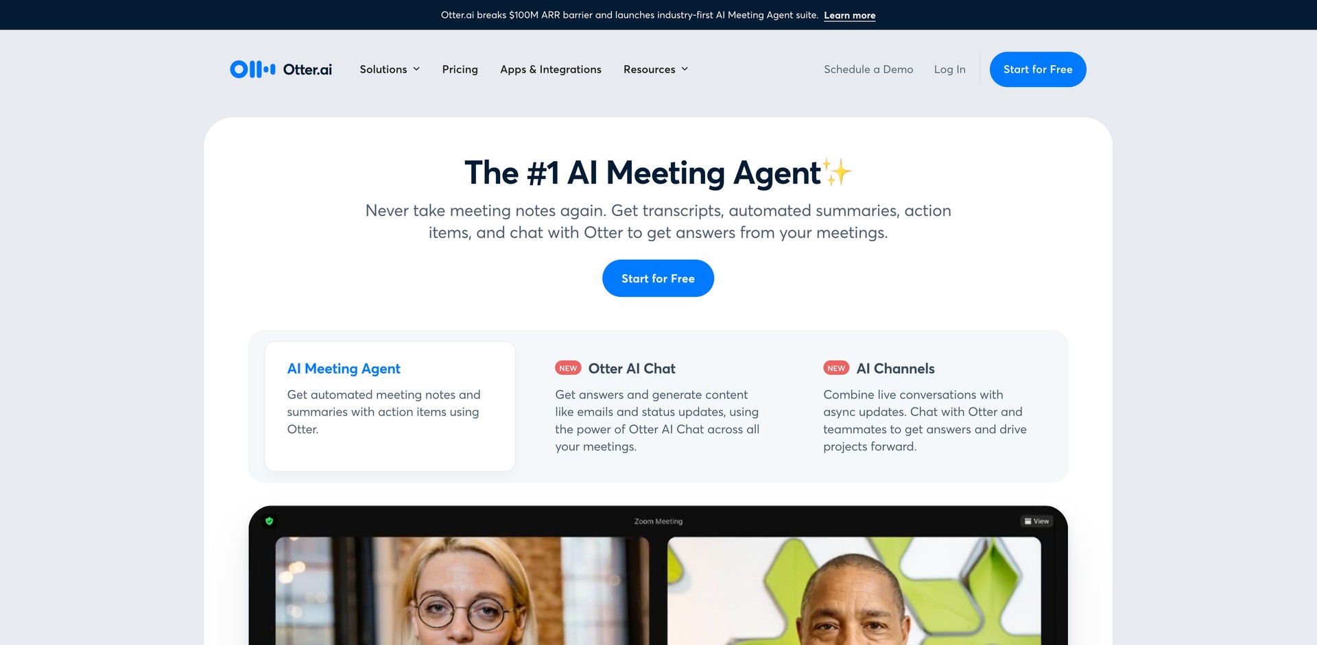 otter.ai - Automates meeting notes, summaries, and action items.