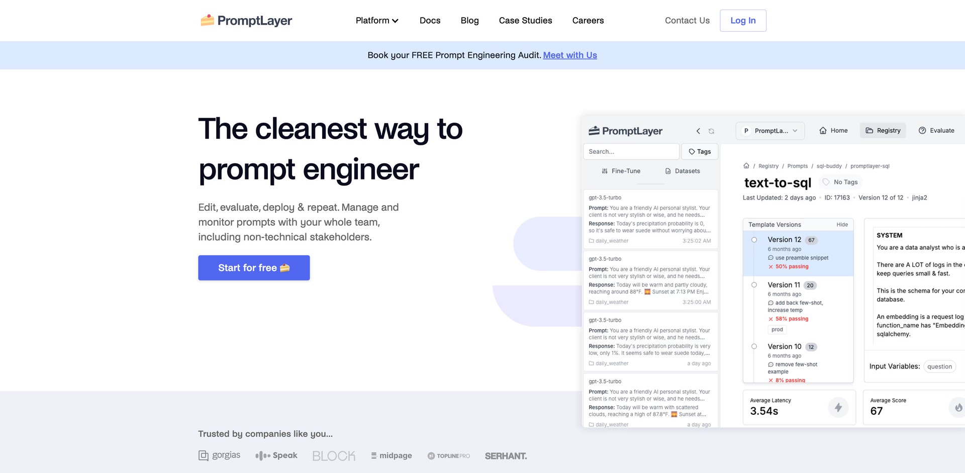 promptlayer.com - PromptLayer manages, tests, and deploys LLM prompts.