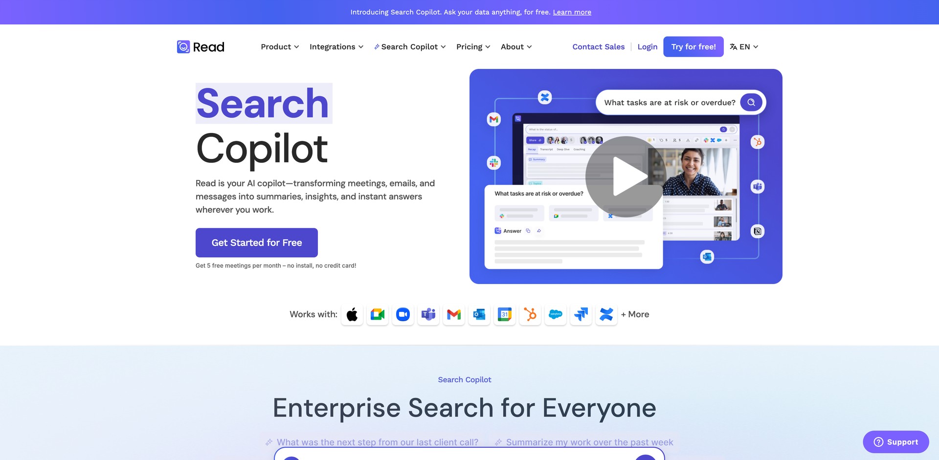 read.ai - Generates meeting summaries, action items, and insights.