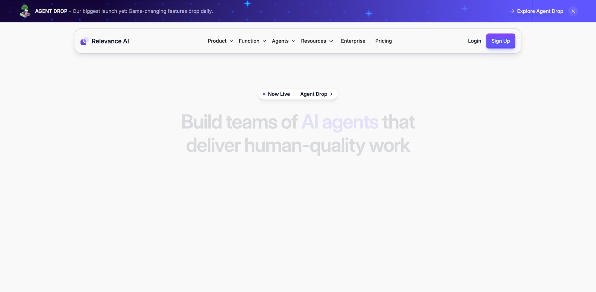 relevanceai.com - Automates business operations: sales, marketing, research, suppor