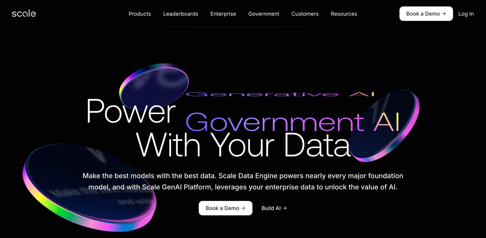 scale.com - Data labeling, model training, and evaluation for LLMs.