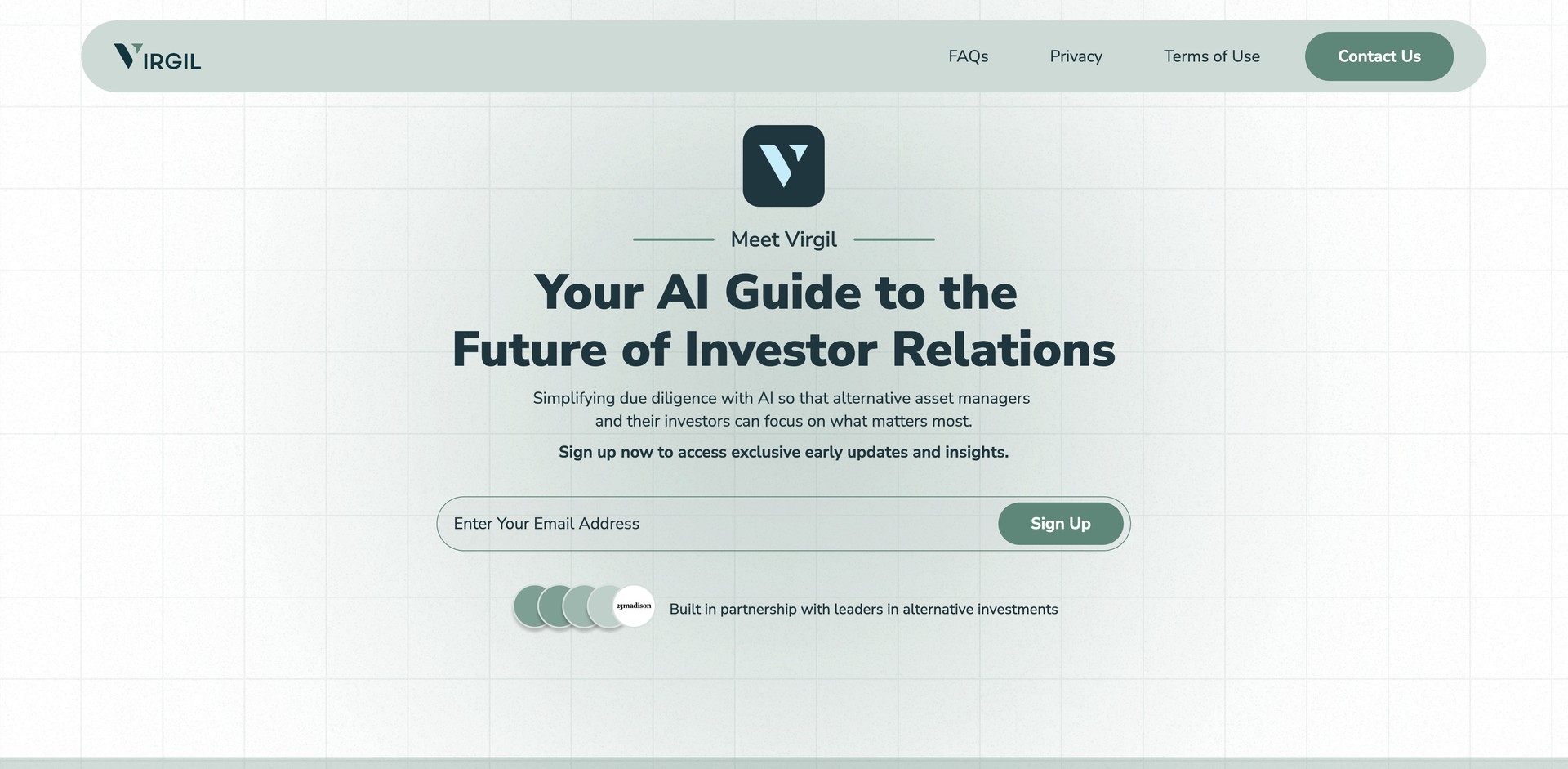 virgil.ai - Streamlines alternative asset due diligence.