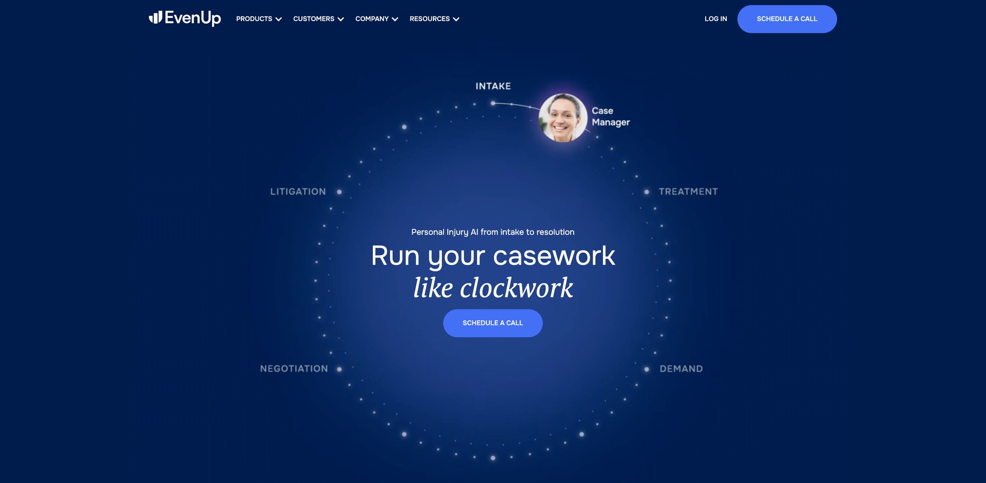 www.evenuplaw.com - Automates personal injury case management & litigation support.